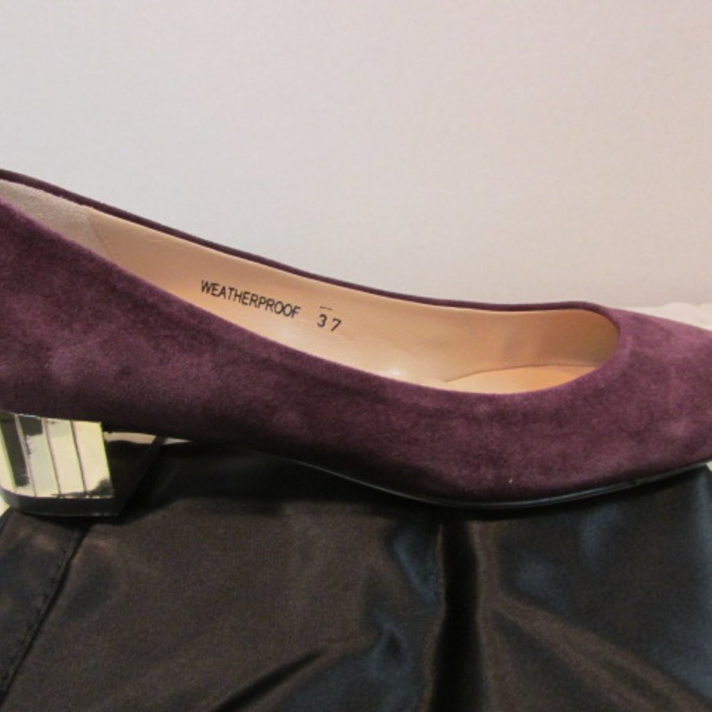 Ron White "Evon" Aubergine Platino Heel